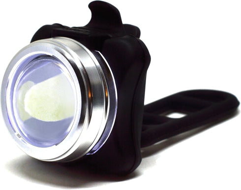 Universal Bike Light Mount, Adjustable Slotted Rubber Straps, 2 Pack