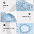 Dog Sanitary Pants Puppy Diaper Pantie Cotton Lace Blue S Female Dog Period Underwear Pet Diaper for Incontinence