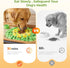 2IN1 28.3''x28.3'' Dog Bed Mat&Snuffle Mat for Dogs Large Breed, Interactive Puzzle Dog Food Mat, Easy to Clean