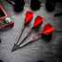 RED DRAGON Hell Fire Darts Set, 22g, 24g, Tungsten Steeltip with Flights & Shafts