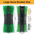 TrailBlaze 4Pcs Livestock Scratching Brush Kit - Extra Large Size, Upgraded Horse/Goat/Cow/Cattle Scratcher Brush, Itch