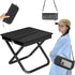Phamouu Camping Stool Pocket Chair, Lightweight Portable Stool with Shoulder Strap, Capacity 220lbs