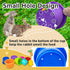 Iffitya 8 Pcs Colorful Stacking Cups for Rabbits, Colorful Bunny Cups for Rabbits and Small Animals, Nesting Rabbit