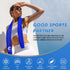 8 Pack 47x12 Inch CSITE Cooling Towels for Neck and Face - Ice Cold Microfiber Towels, Soft & Breathable Cooling Towel