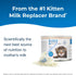 6 oz PetAg KMR Kitten Milk Replacer Powder - - Powdered Kitten Formula with Prebiotics, Probiotics & Vitamins