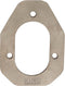 Stainless Steel Backing Plate - 80 Series Rod Holders, Boat Accessory for Fishing Gear