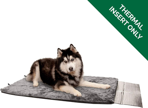 Furhaven Self-Warming Mat for Dogs, Electricity-Free Reflective Thermal Insert, Jumbo/XL, Silver