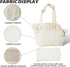 Puppy Carrier Dog Walking Bags, Mini for Dog, Cat, Rabbit, Small up to 5.5 lbs, Beige