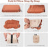 Naturehike Camping Pillow, Self-Inflating Ergonomic Travel Pillows for Camping, Hiking, Backpacking, High-Resilience