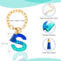 Letter Charm Accessories for Stanley Cup, Cute Initial Keychain Handle Charm for Women Tumbler