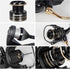 Spinning Fishing Reel FMCF - Freshwater and Seawater Fishing Reel with Max 17.6lb Carbon Resistance, High Speed Gear
