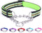 Reflective Martingale Dog Collars, Adjustable Soft Neoprene Padded Nylon Pet Collar for Medium Large Dogs (Green, S)