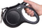 Fida Heavy Duty Retractable Dog Leash for Large Breeds, 16 ft Walking Leash, Up to 110 lbs, 360° Tangle Free, Black