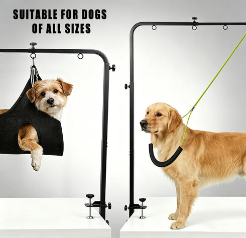 Generic Hammock 42'' 27''39'' 2.76'', Hammock 2 Trimming, Dog Grooming Table Arm with Height, Width, Clamp Fits up