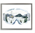 Stupell Industries Ski Mountain Reflection in Sports Goggles, Winter Forest Design by Ziwei Li