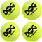 Squeaky Tennis Balls for Dogs, Colorful Easy Catching Pet Balls, 4 Pack (2.5 Inch Yellow)