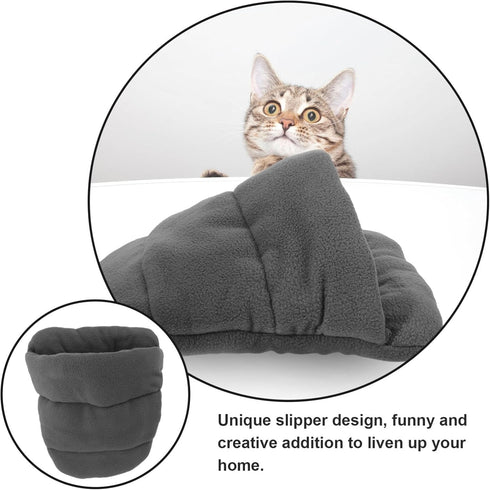 POPETPOP Pet Cave Bed for Small Animals, Cotton Padded, Suitable for Rabbit, Dog, Cat, Guinea Pig, 1.0"L x 1.0"W x