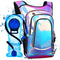 Rave Hydration Backpack, Lightweight Festival Hydration Pack with 2L Water Bladder, Anti Theft Hydration Bag