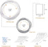 16 Waybelive LED Basketball Hoop Lights, Remote Control Basketball Rim LED Light, Color Change by Yourself, Waterproof