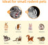 Niteangel Natural Bamboo Chew Toys for Rabbits, Chinchilla, Guinea Pigs