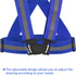Reflective Vest - High Visibility Safety Reflector Tape Safety Gear, Blue (1.5"), Apply to Cycling Running Night Walking