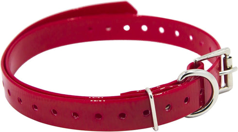 Replacement ¾” Collar Strap Bands with Double Buckle Loop for All Brands of Pet Shock Bark Collars and Fences
