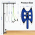 Aetherika 28"-41" Hammock, Foldable Dog Grooming Table Arm Adjustable Clamp Arm with No-Sit Holder for Small Dogs