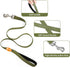 4 Ft Reflective Dog Leash Durable Nylon Puppy Leash with Reflective Threads and Comfortable Padded for Walking Dog Lead Great for Small and Medium Dog