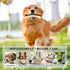 Dog Bones for Aggressive Chewers, 2 Pack Real Beef Flavor Teething Toys for Medium/Small Breeds, Durable Nylon Chew Toys