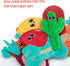 AWOOF Dog Toys No Stuffing, Crinkle Dog Toys for Aggressive Chewer, 8 Packs Flat Stuffless Puppy Toys