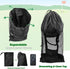 Golf Push Cart Accessories, Mesh Storage Bag, 3 Wheel Push-Pull Cart Backside Extension Organizer