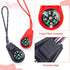 LongSLong Mini Compass for Kids Compass KeychainButton Compass Bulk kitParacord Hiking Survival Small CompassesKids
