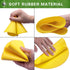 Vhxorrz 4inch/9 inch Poly Spot Markers Non-Slip Rubber Agility Markers Flat Field Cones Floor Dots for Football