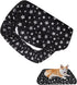Dog Bed Covers Replacement, Washable Pet Hair Easy to Remove, Waterproof Noiseless Quilted Covers, Lovely Black Star