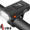 Victoper High Lumens Bike Light, Super Bright USB Rechargeable Headlight & Tail Light Set for Night Riding