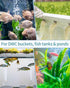 Pawfly Aquarium Air Stone Bubbler - 2 Inch Cylindrical Bubble Release Tool, 10 Pack for Fish Tank