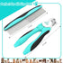 2 in 1 Dog Nail Trimmers with LED Light - Dog Comb, Nail Clippers with Quick Sensor & Safety Guard for Grooming