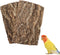 2 Pack 12 x 8 Inch 100% Natural Cork Perch, Bird Cork