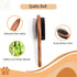 Double-Sided Pet Slicker Brush for Dogs and Cats, Professional Grooming Comb for Shedding and Tangle Removal