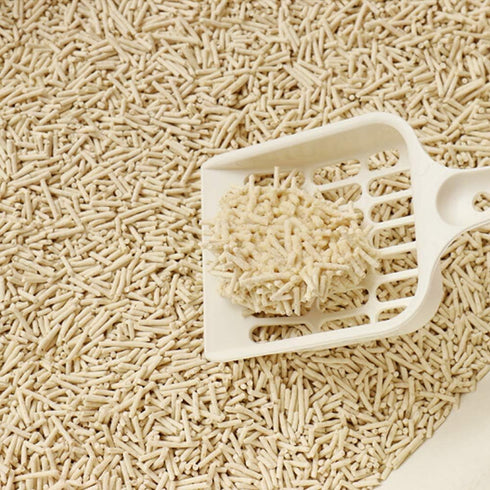 Natural Soy Tofu Cat Litter, Clumping, Flushable, Ultra Absorbent, Fast Drying, Zero Dust, Low Tracking, Unscented, 2