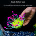 Uniclife Coral Artificial Decoration, Glowing Effect Silicone Ornament for Fish Tank Aquarium, Yellow