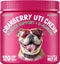 Cranberry UTI Chews for Dogs Bladder Support + D-Mannose Supports Kidney Urinary