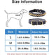 Adjustable Genuine Leather Spiked Studded Dog Collars for Small Medium Large Pets Like Pit Bull Bulldog Pugs Husky (S, Black2)