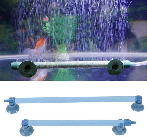 Zerone Air Stone Bubble, 18" Fish Tank Aquarium Air Bubble Wall Tube for Aeration