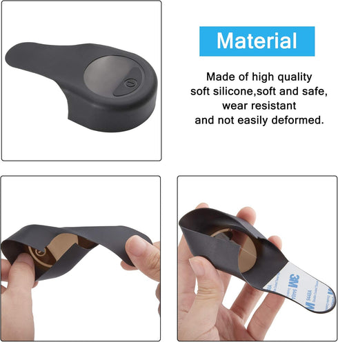 TOMALL Electric Scooter Waterproof Silicone Cover for Ninebot ES1 ES2 ES3 ES4 Dashboard Protective Case