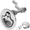 Heavy Duty 316 Stainless Steel Boat Cam Latch, Marine Flush Hatch Pull with Back Plate