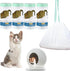 100 Count Cat Litter Liner Bags Compatible with MW-SC01/MW-SC02/MW-LR01 Self-Cleaning Automatic Cat