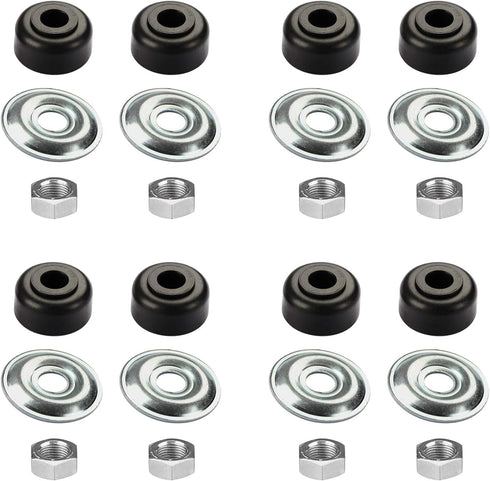 Golf Cart Shock Bushing Kit for EZGO 1989-Up TXT Marathon & Club Car 1982-Up DS, Replaces OEM# 1011415