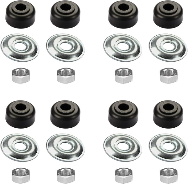 Golf Cart Shock Bushing Kit for EZGO 1989-Up TXT Marathon & Club Car 1982-Up DS, Replaces OEM# 1011415