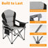 500 LBS NEWBULIG Oversized Folding Camp Chair for Adults, Heavy Duty Support, Portable Outdoor Collapsible Chairs